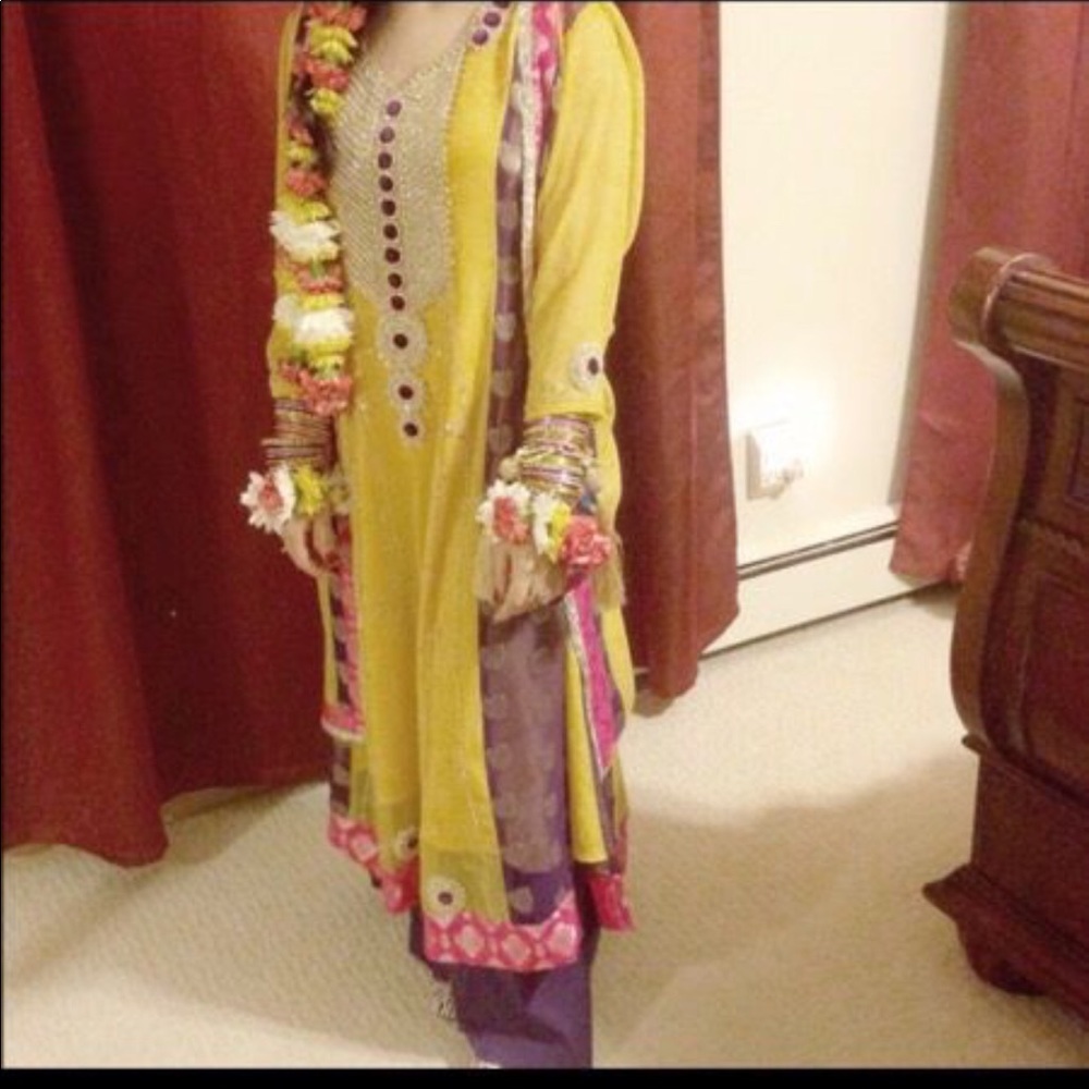 Mehndi/Mayon Dress